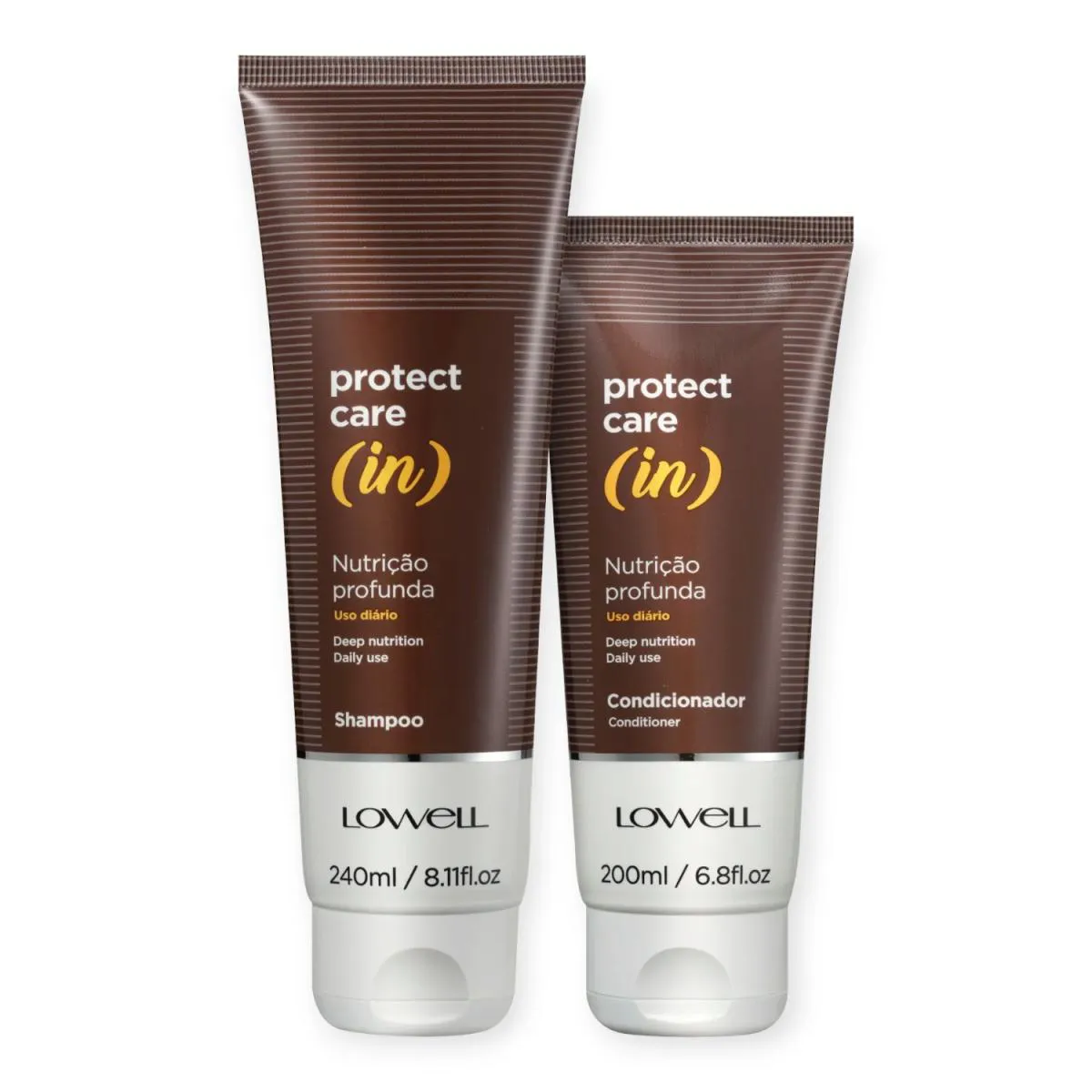 KIT LOWELL PROTECT CARE (IN) SHAMPOO 240ML + CONDICIONADOR 200ML