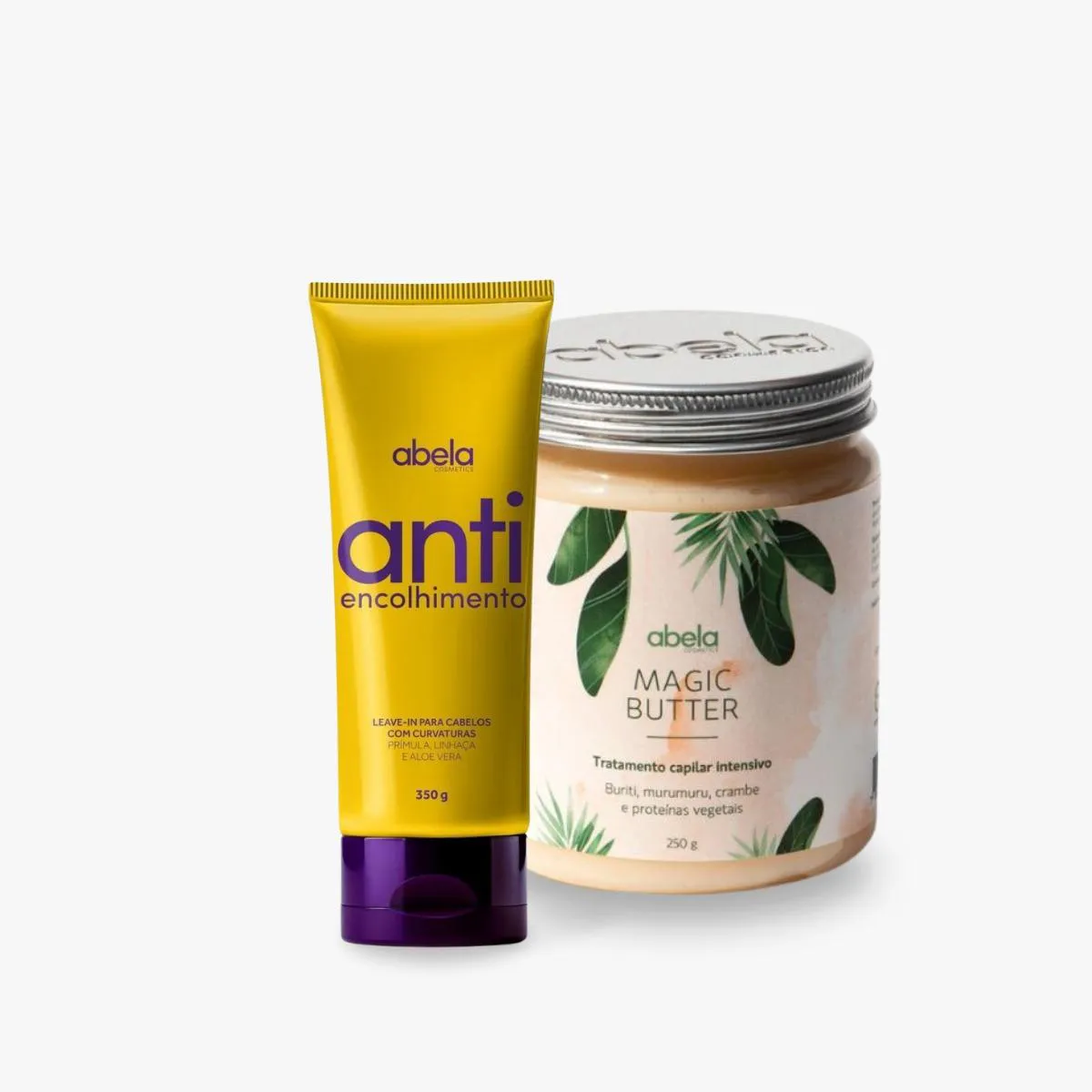 KIT ANTI ENCOLHIMENTO 350G + MAGIC BUTTER 250G ABELA