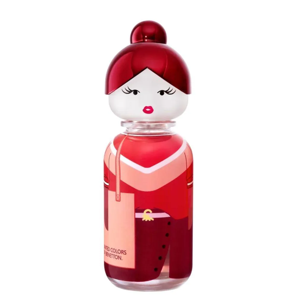 SISTERLAND RED ROSE BENETTON EAU DE TOILETTE FEMININO-80 ML