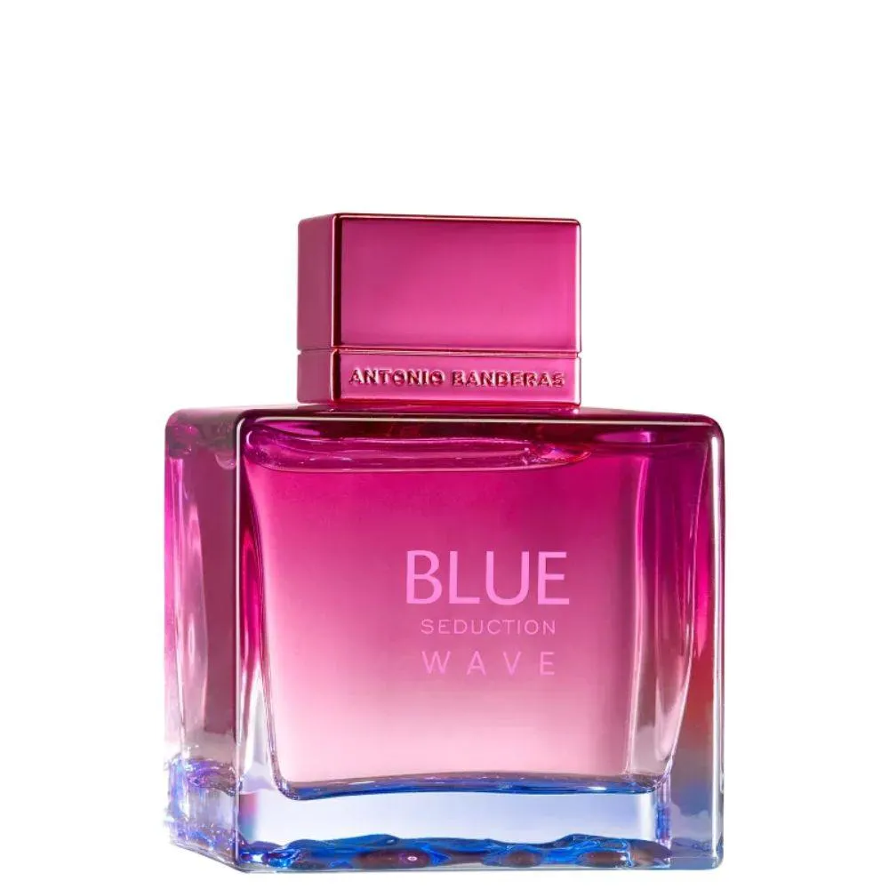 BLUE SEDUCTION WAVE BANDERAS EAU DE TOILETTE FEMININO-100 ML