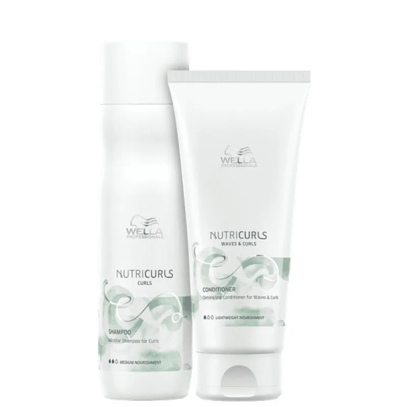 WELLA NUTRICURLS DUO HOME CARE