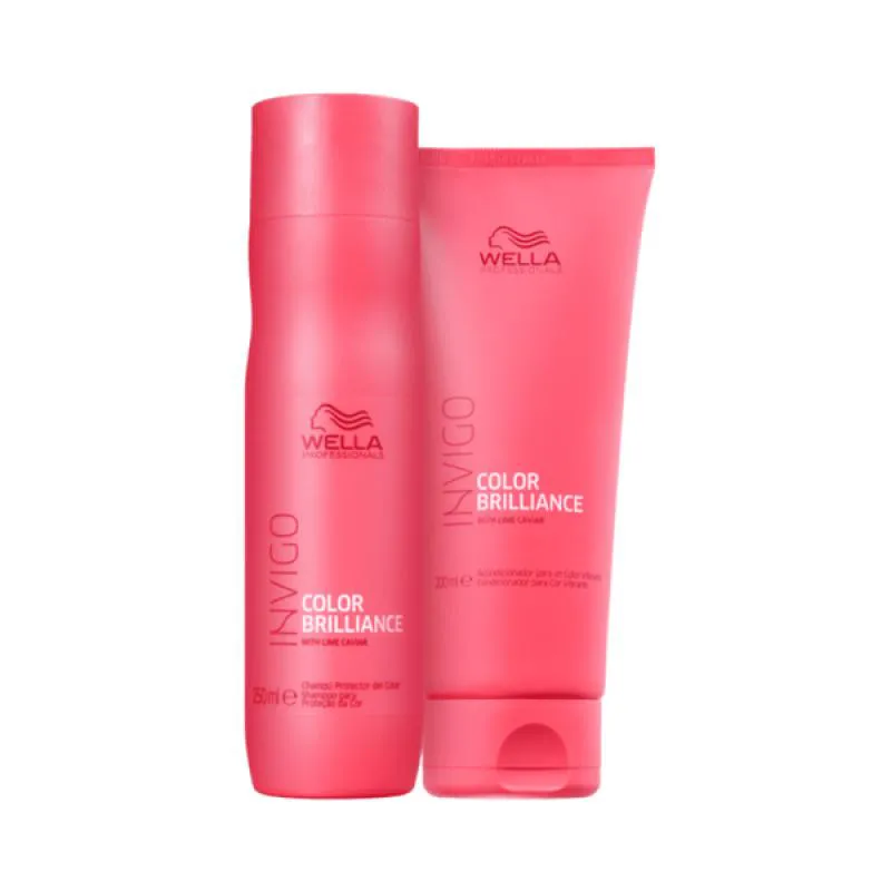WELLA COLOR BRILLIANCE SHAMPOO 250ML + CONDICIONADOR 200ML