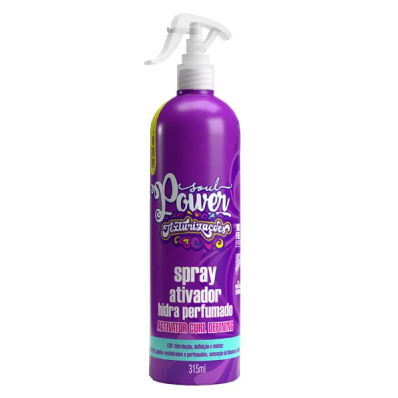 SOUL POWER TEXTURIZAçõES SPRAY ATIVADOR HIDRATANTE 315ML