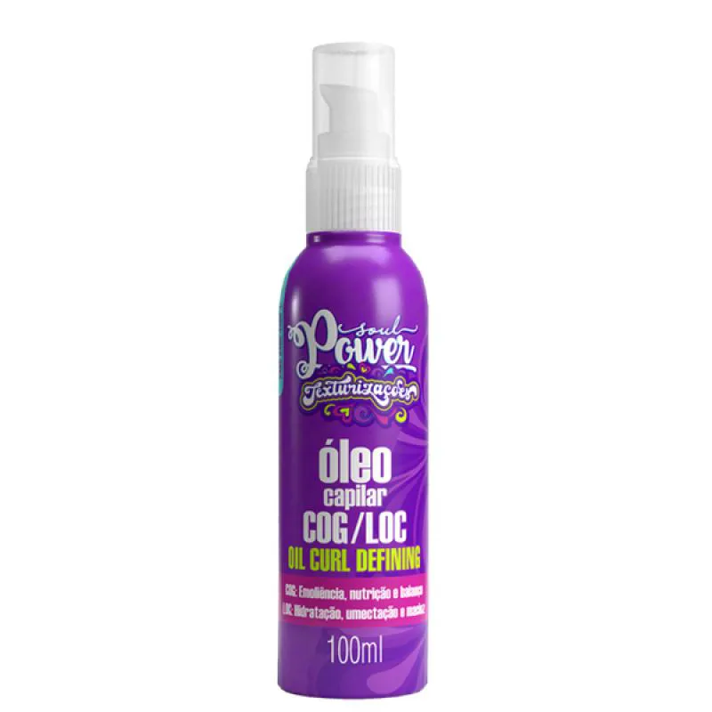 SOUL POWER TEXTURIZAçõES CURL ÓLEO 100ML