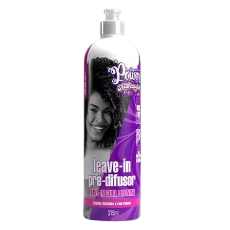 SOUL POWER TEXTURIZAçõES CURL LEAVE-IN PRé DIFUSOR 315ML
