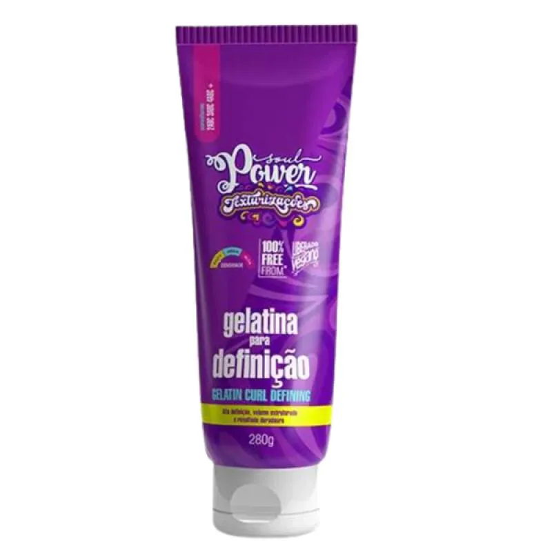 SOUL POWER TEXTURIZAçõES CURL GELATINA PARA DEFINIçãO 280ML