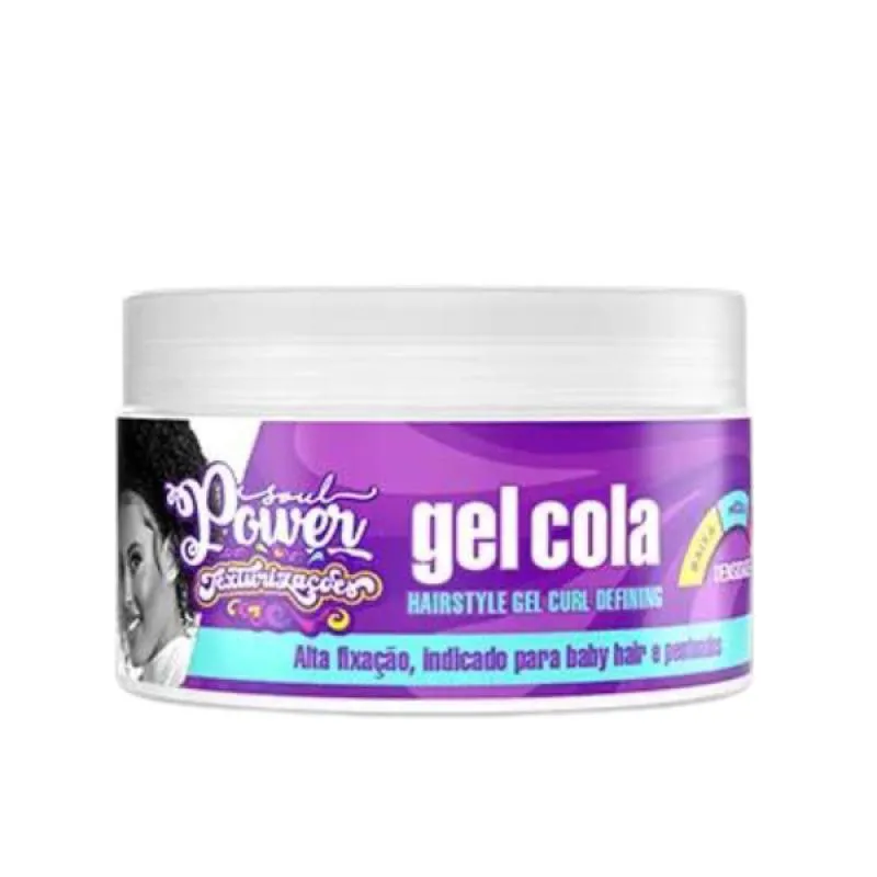 SOUL POWER TEXTURIZAçõES CURL GEL COLA HAIRSTYLE 250ML