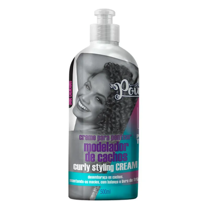 SOUL POWER CURLY STYLING CREAM CREME PARA PENTEAR 500ML