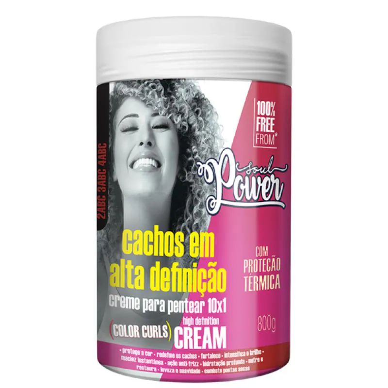 SOUL POWER COLOR CURLS CREME PENTEAR 800ML