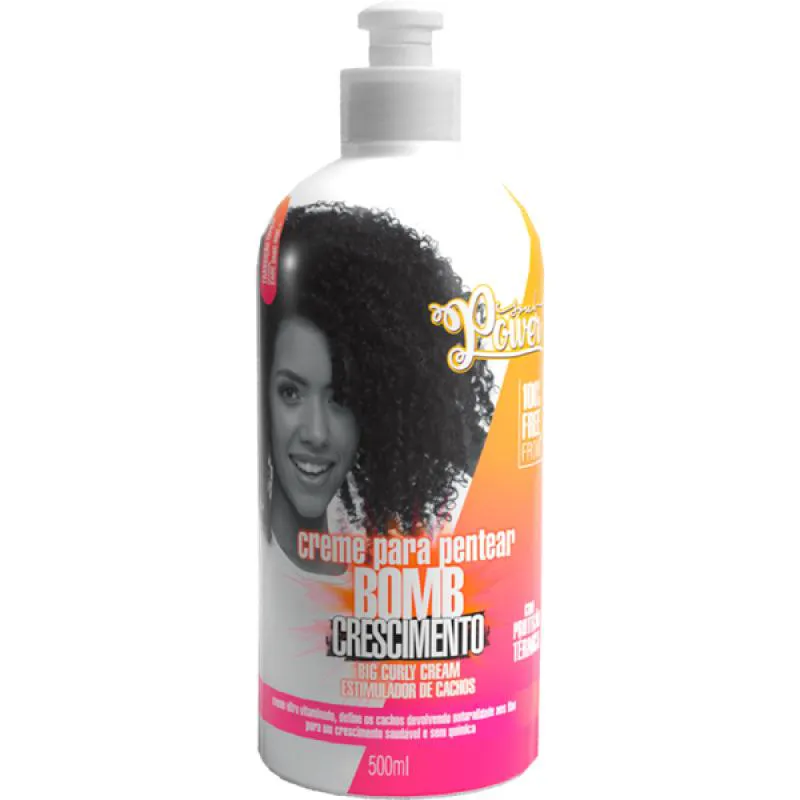 SOUL POWER BOMB CRESCIMENTO CREME PARA PENTEAR 500ML