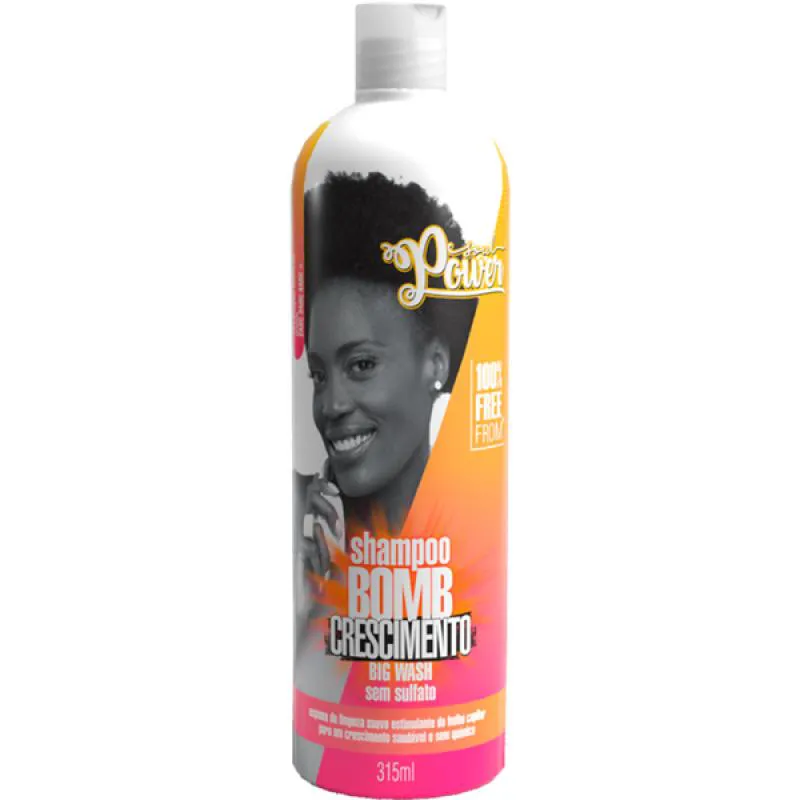 SOUL POWER BOMB CRESCIMENTO BIG WASH SHAMPOO 315ML