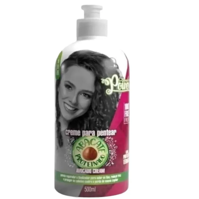 SOUL POWER ABACATE PROTEINADO CREME PARA PENTEAR 500ML