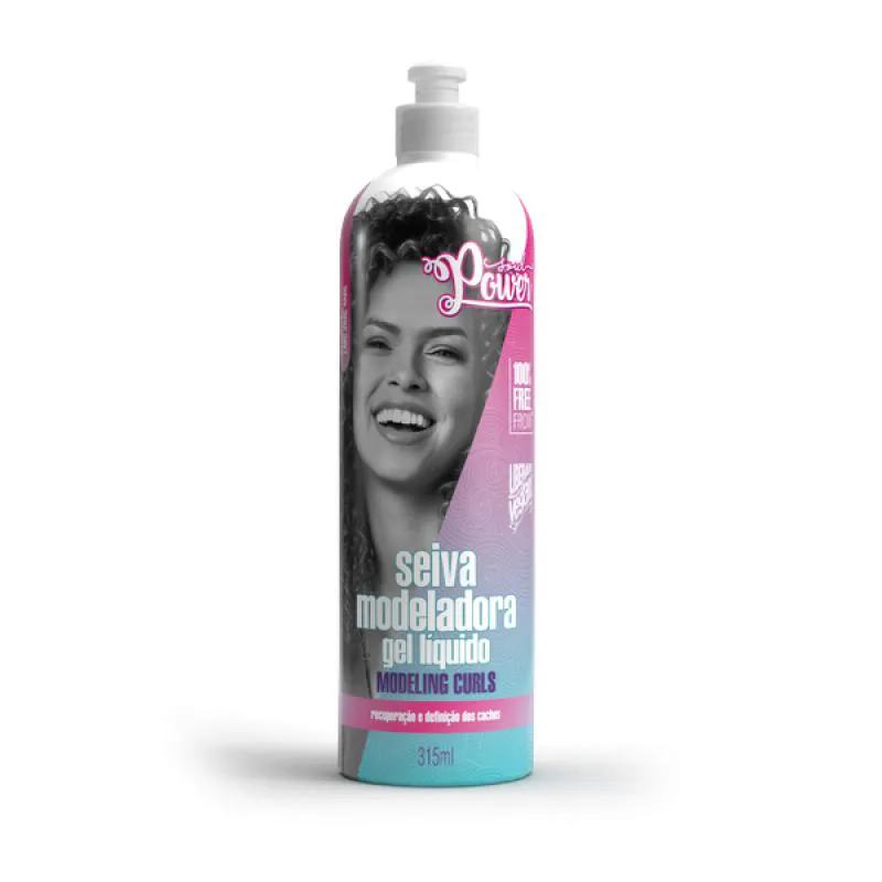 SEIVA MODELADORA GEL LIQUIDO MODELING CURL 315ML SOUL POWER