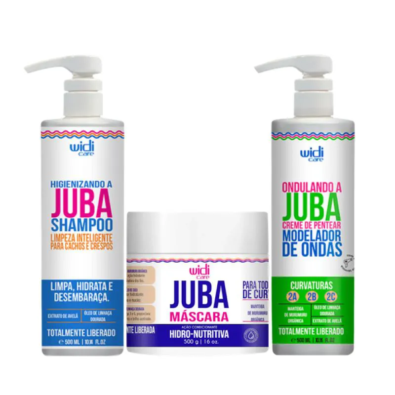 KIT JUBA SH 500ML + MASC 500ML + CPP ONDAS 500ML