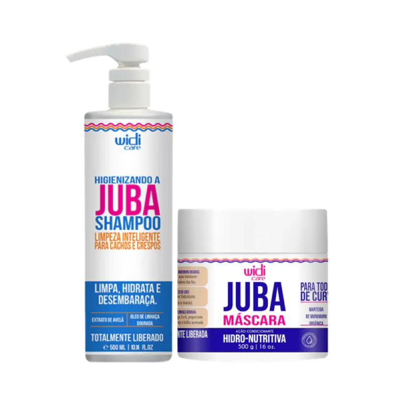 KIT JUBA SH 500ML + MASC 500ML