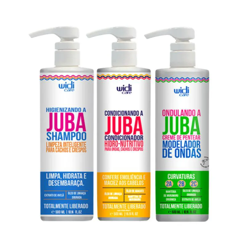 KIT JUBA SH 500ML + COND 500ML + CPP ONDAS 500ML
