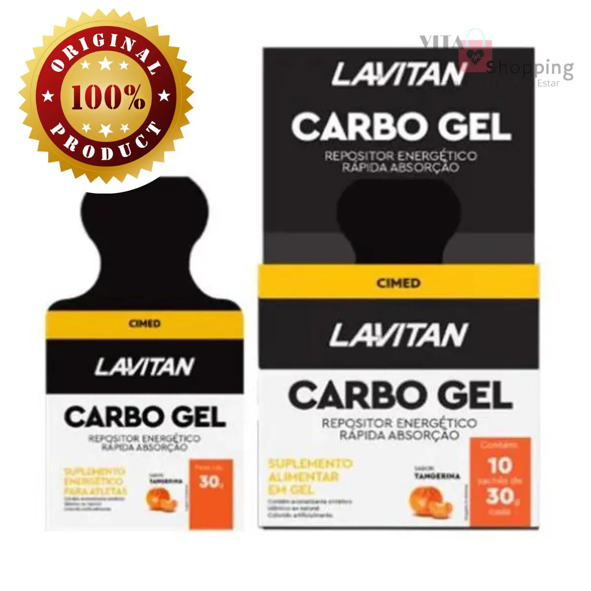 CARBO GEL LAVITAN ALTA PERFORMANCE - CIMED - COM 10