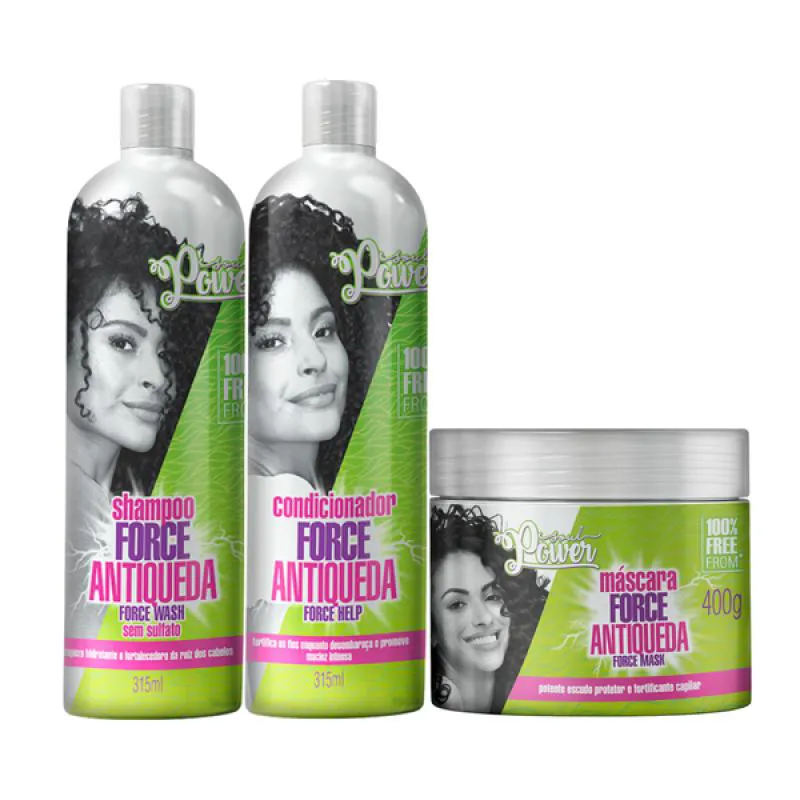 SOUL POWER FORCE HAIR ANTIQUEDA KIT COMPLETO