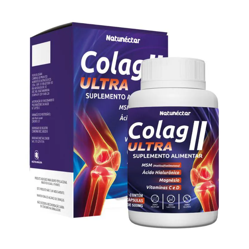 COLAG II ULTRA NATUNéCTAR 500MG – 60 CáPSULAS