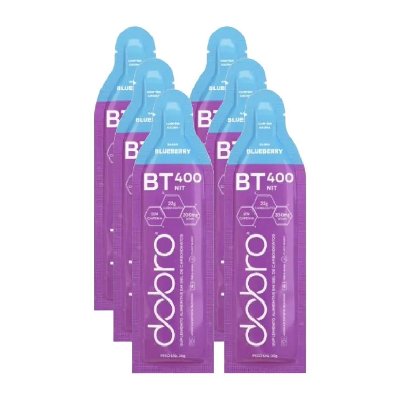 KIT 6X: BT NITRATO BLUEBERRY GEL DOBRO 30G