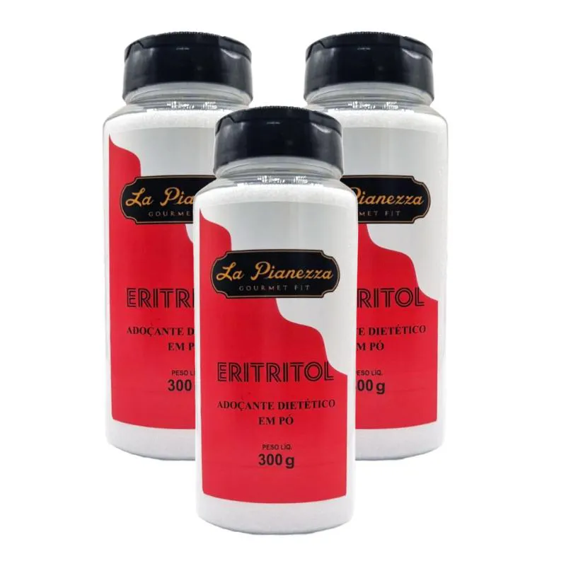 KIT 3X: ERITRITOL LA PIANEZZA 300G