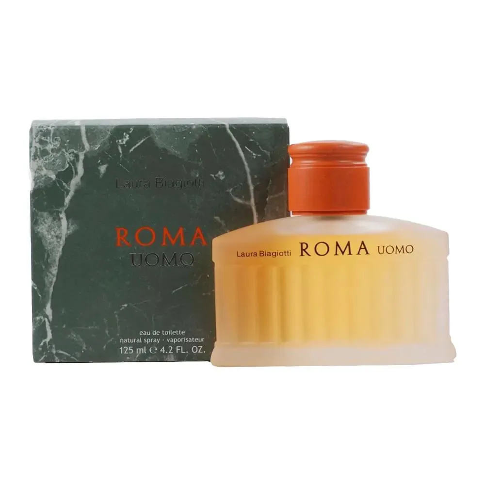 PERFUME ROMA UOMO EAU DE TOILETTE MASCULINO 125ML LAURA BIAGIOTTI