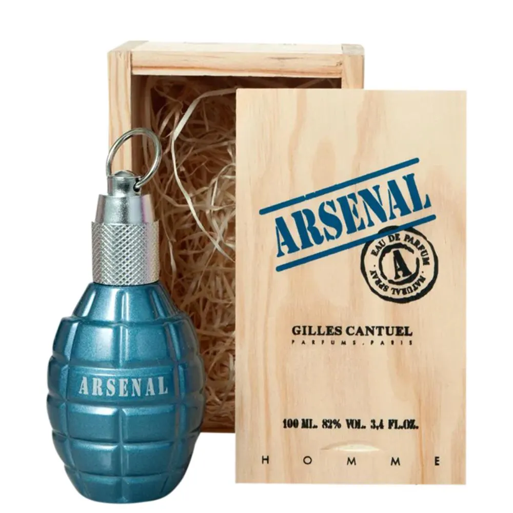 PERFUME ARSENAL BLUE MASCULINO EAU DE PARFUM 100ML - GILLES CANTUEL