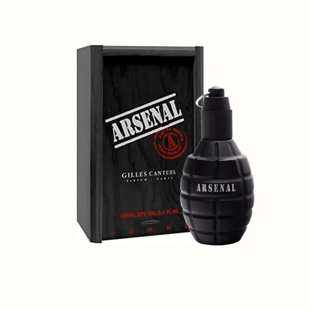 PERFUME ARSENAL BLACK MASCULINO EAU DE TOILETTE 100ML - GILLES CANTUEL