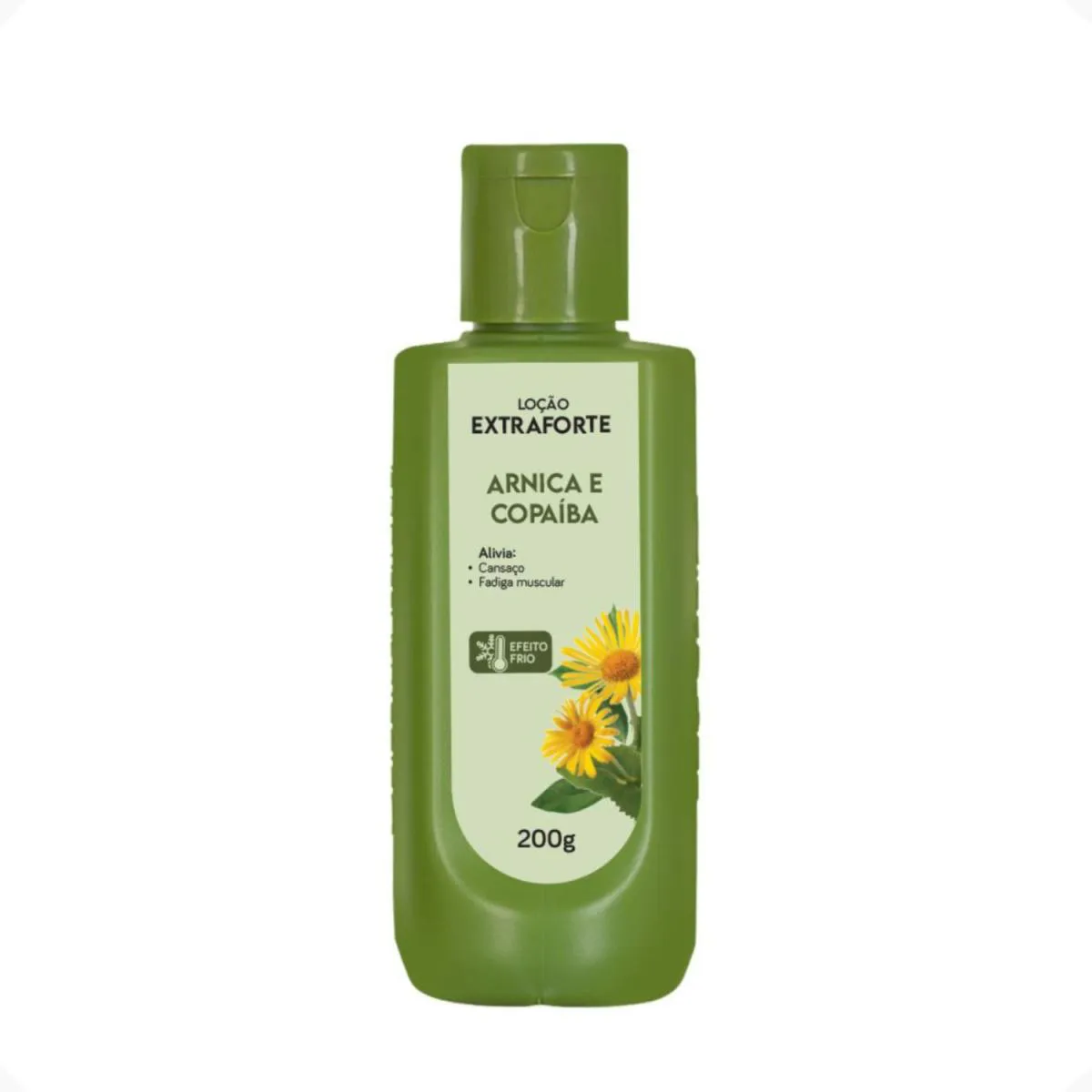 LOçãO EXTRAFORTE RELAXANTE PARA DORES MUSCULARES COM ARNICA E COPAíBA BOM MÉDICO ABELHA RAINHA 200GR REF 3655