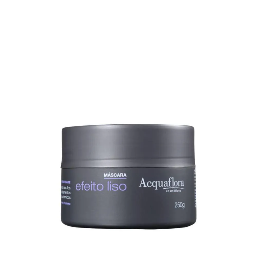 ACQUAFLORA EFEITO LISO MáSCARA CAPILAR 250G