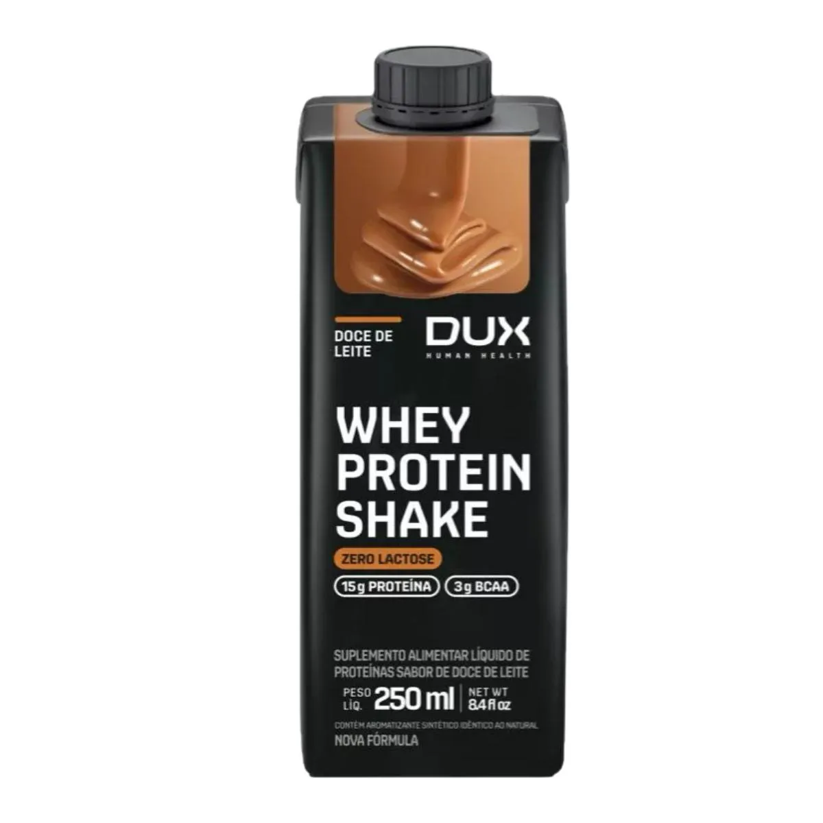WHEY PROTEIN SHAKE DUX DOCE DE LEITE 250ML