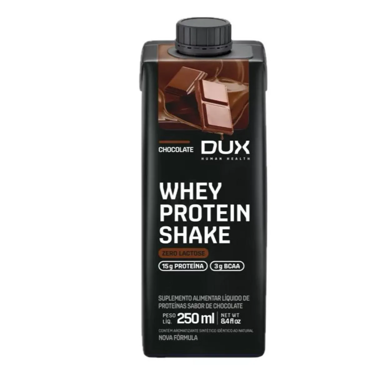 WHEY PROTEIN SHAKE DUX CHOCOLATE 250ML