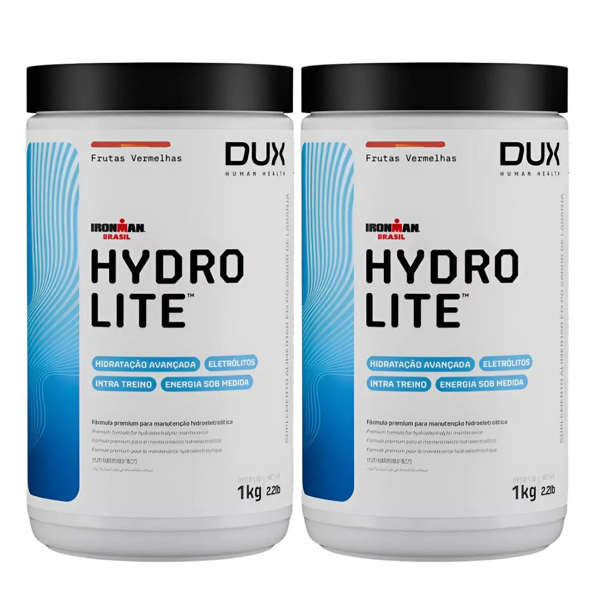 2X HYDROLITE REPOSITOR ELETROLíTICO DUX 1KG - FRUTAS VERMELHAS