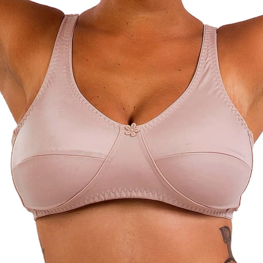 SUTIã MASTECTOMIA ESBELT - LYCRA - CHOCOLATE - TAM 52