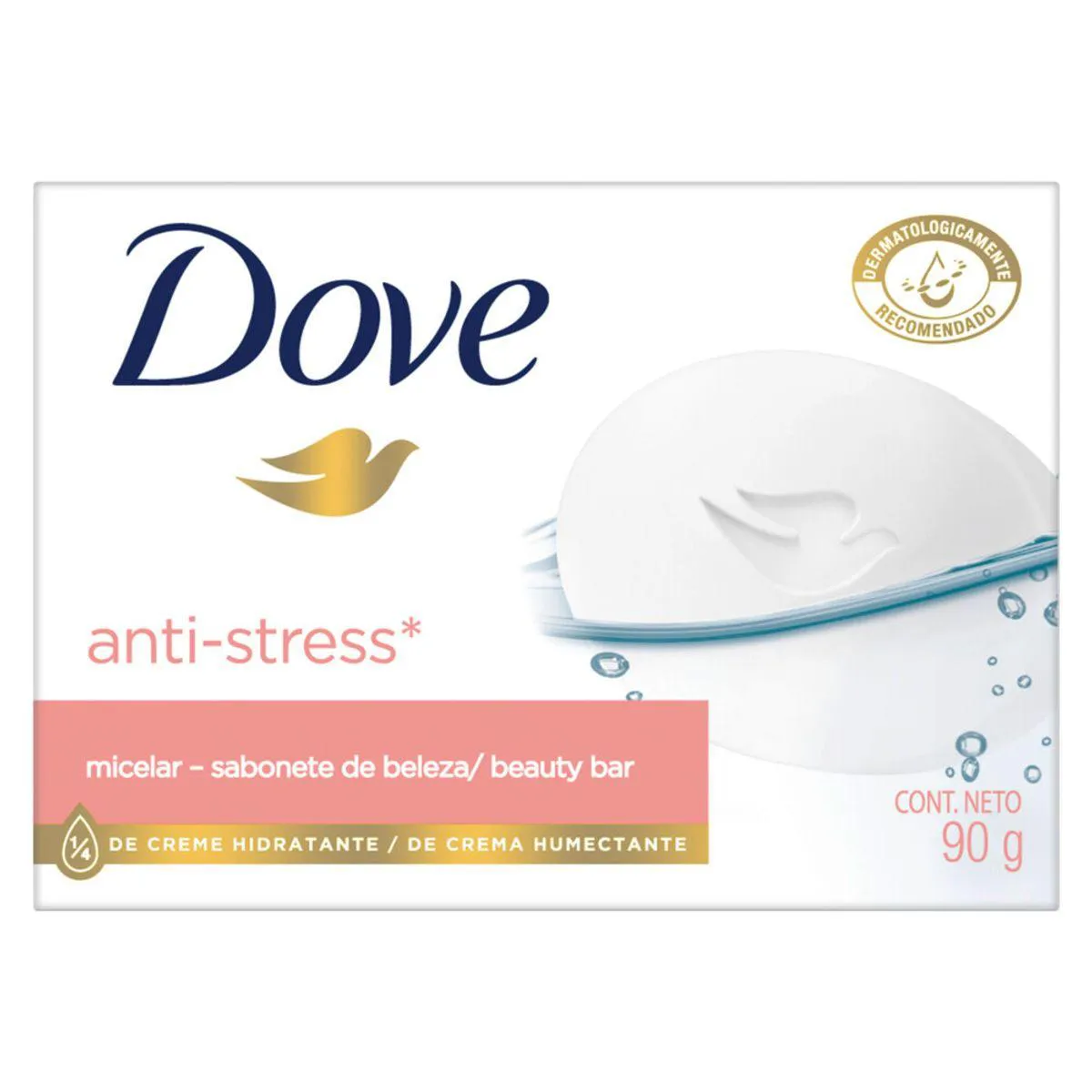 Sabonete em Barra Dove Anti-Stress Micelar com 90g