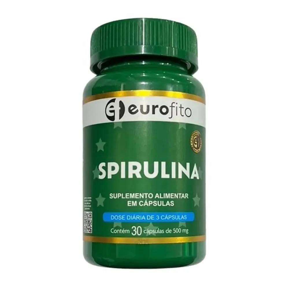 SPIRULINA C/30 CáPSULAS - EUROFITO