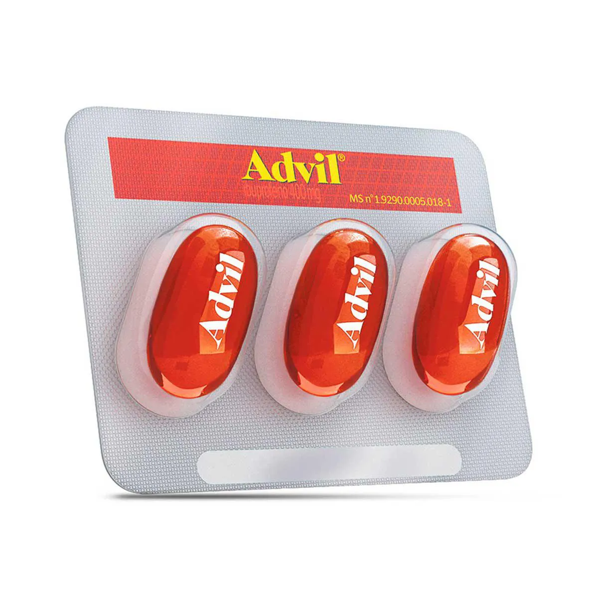 Advil Extra Alivio Ibuprofeno 400mg 3 cápsulas