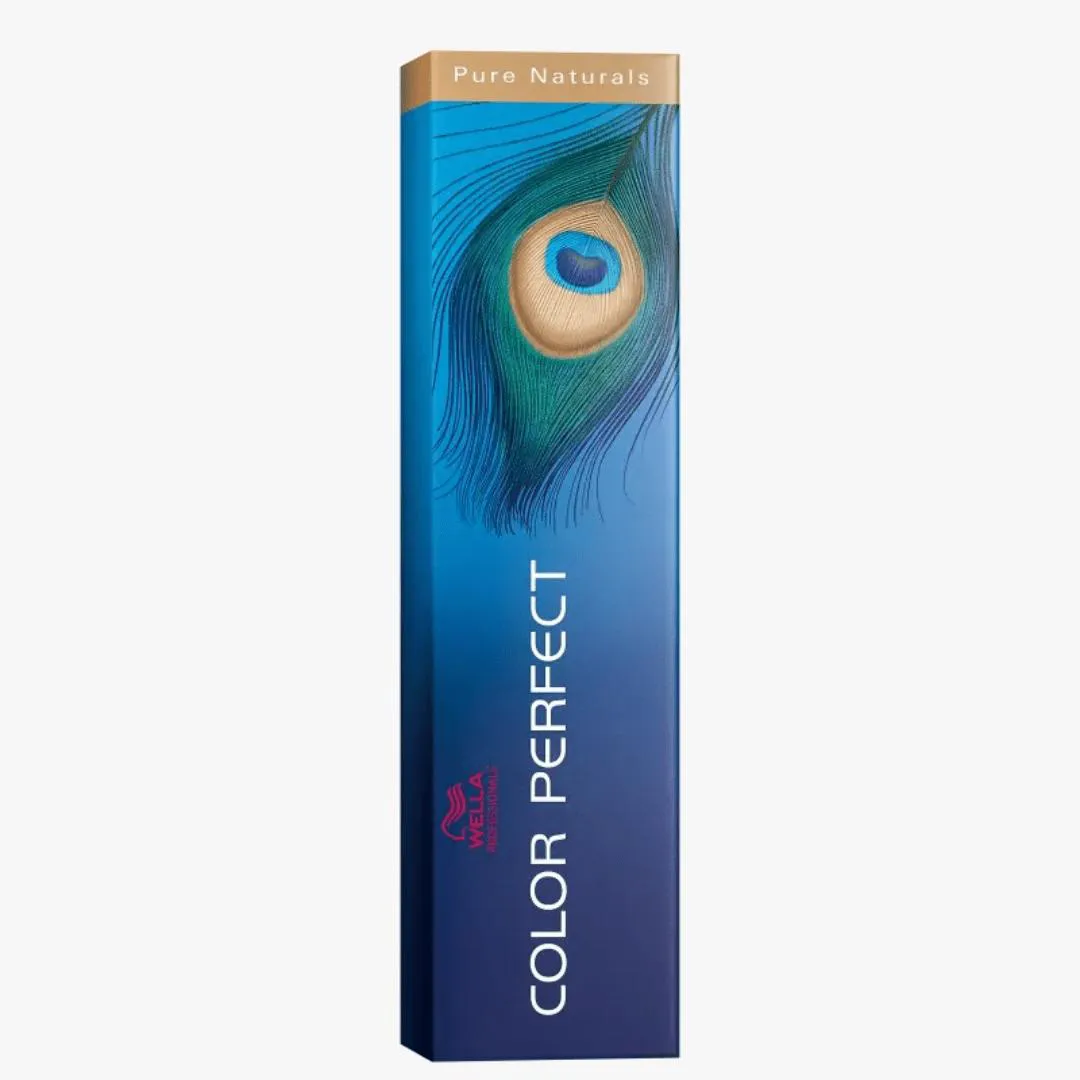 WELLA PROFESSIONALS COLOR PERFECT - LOUROS - 60ML 801 Louro Claro Natural Acinzentado