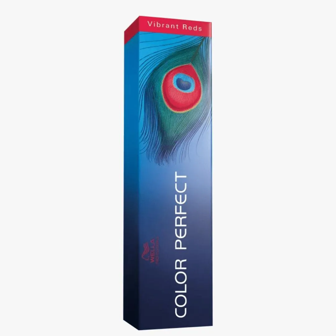 WELLA PROFESSIONALS COLOR PERFECT - LOUROS - 60ML 645 Louro Escuro Vermelho Acaju