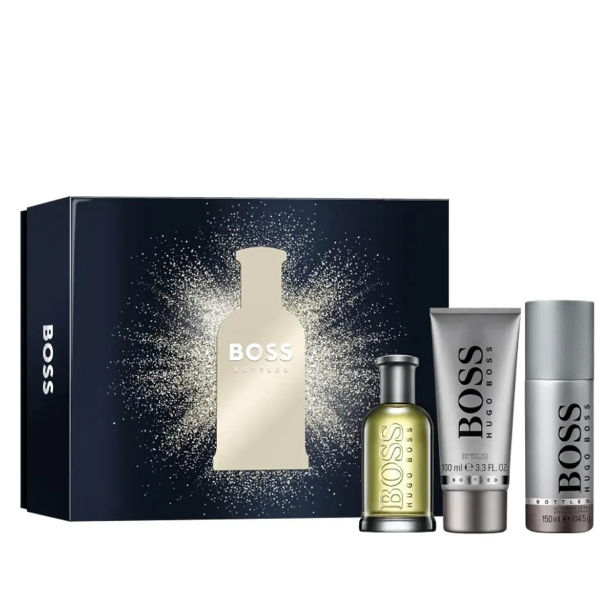 CONJUNTO BOSS BOTTLED HUGO BOSS MASCULINO (3 PRODUTOS)