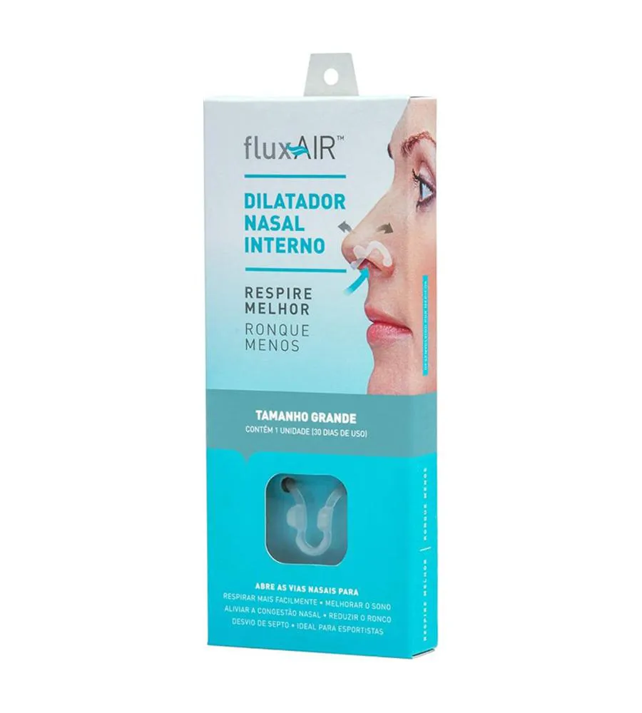 FLUXAIR DILATADOR NASAL INTERNO COM 1UN TAMANHO G