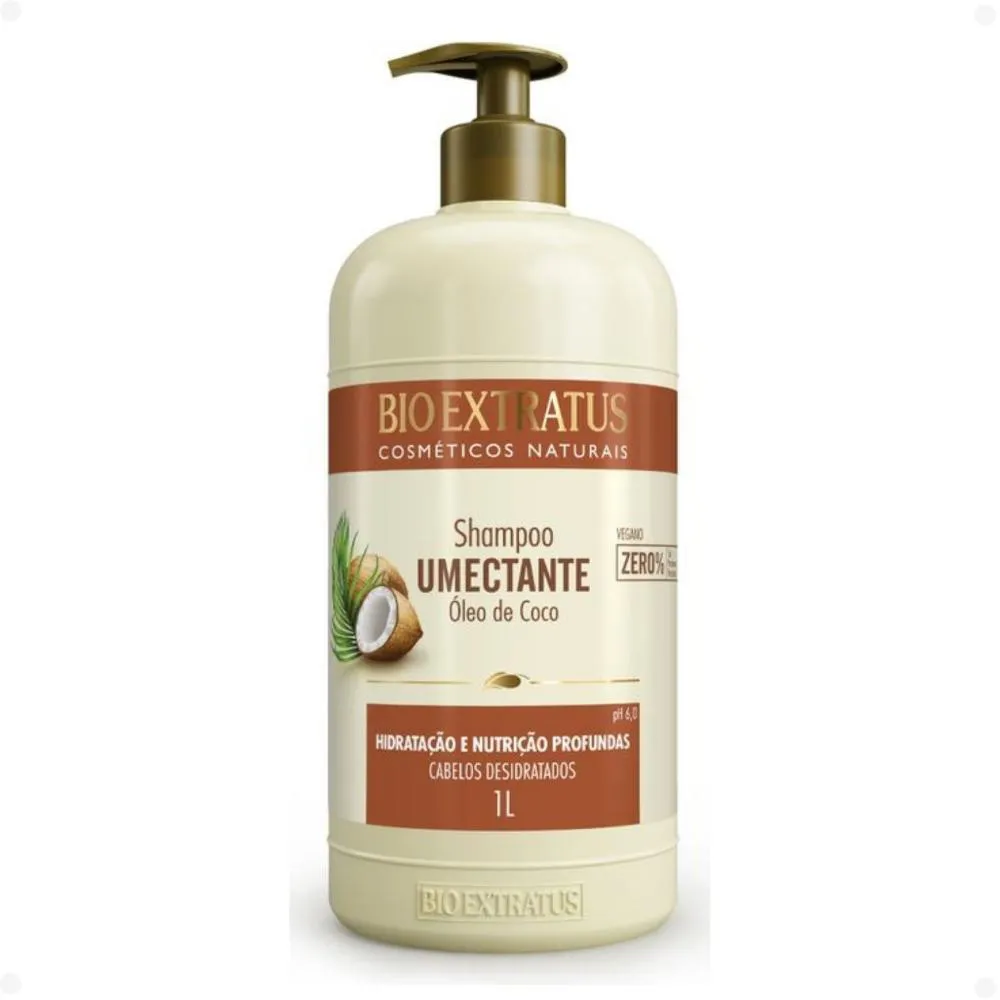 SHAMPOO BIO EXTRATUS UMECTANTE ÓLEO DE COCO 1L