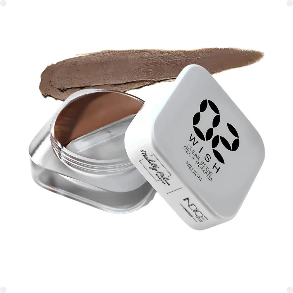 GEL E POMADA DE SOBRANCELHAS INDICE TOKYO WISH CLEAR BROW 02 MEDIUM 7G