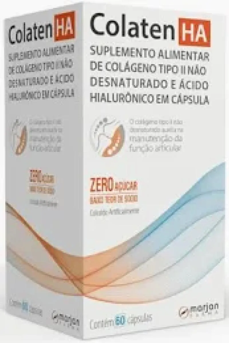 COLATEN HA COLáGENO TIPO II +ACIDO HIALURONICO 60CPS