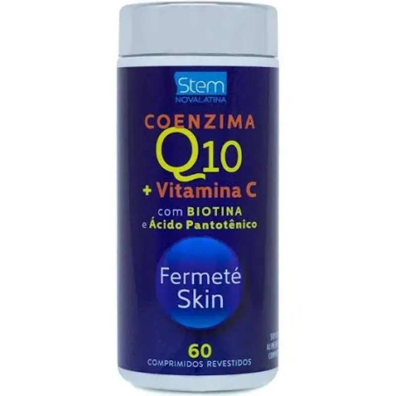 COENZIMA Q10 + VITAMINAS 100MG, 60CP - FERMETé SKIN - STEM