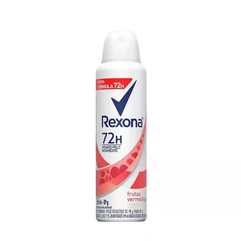 DESODORANTE AEROSOL FRUTAS VERMELHAS REXONA 150ML