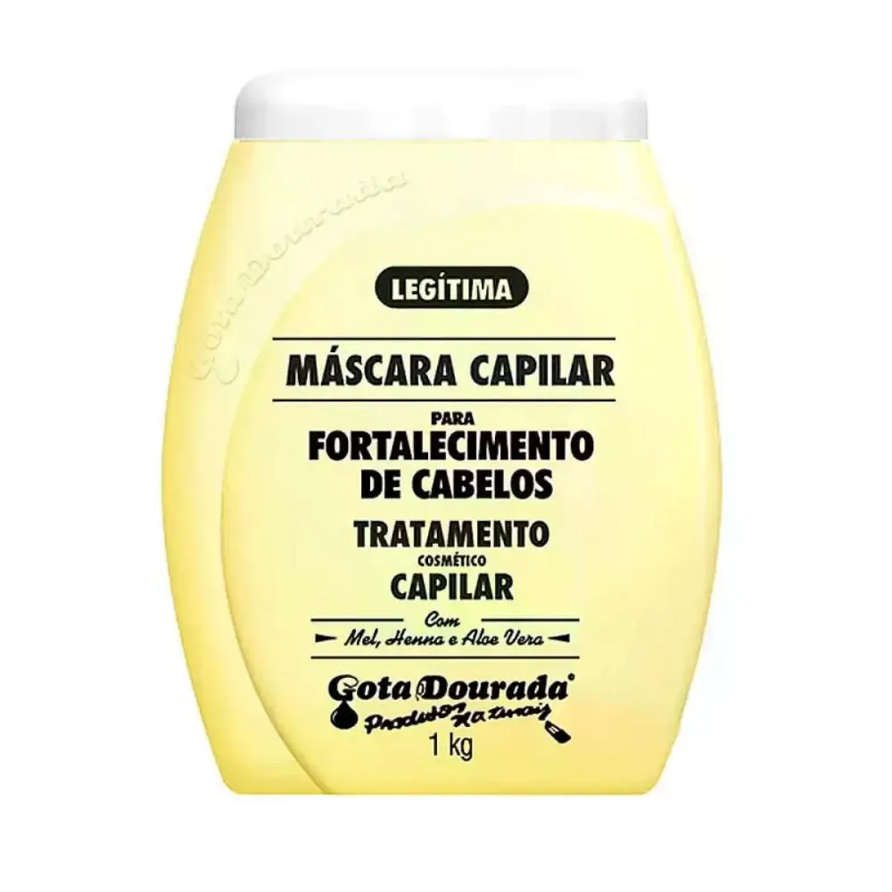 MáSCARA FORTALECIMENTO GOTA DOURADA 1KG