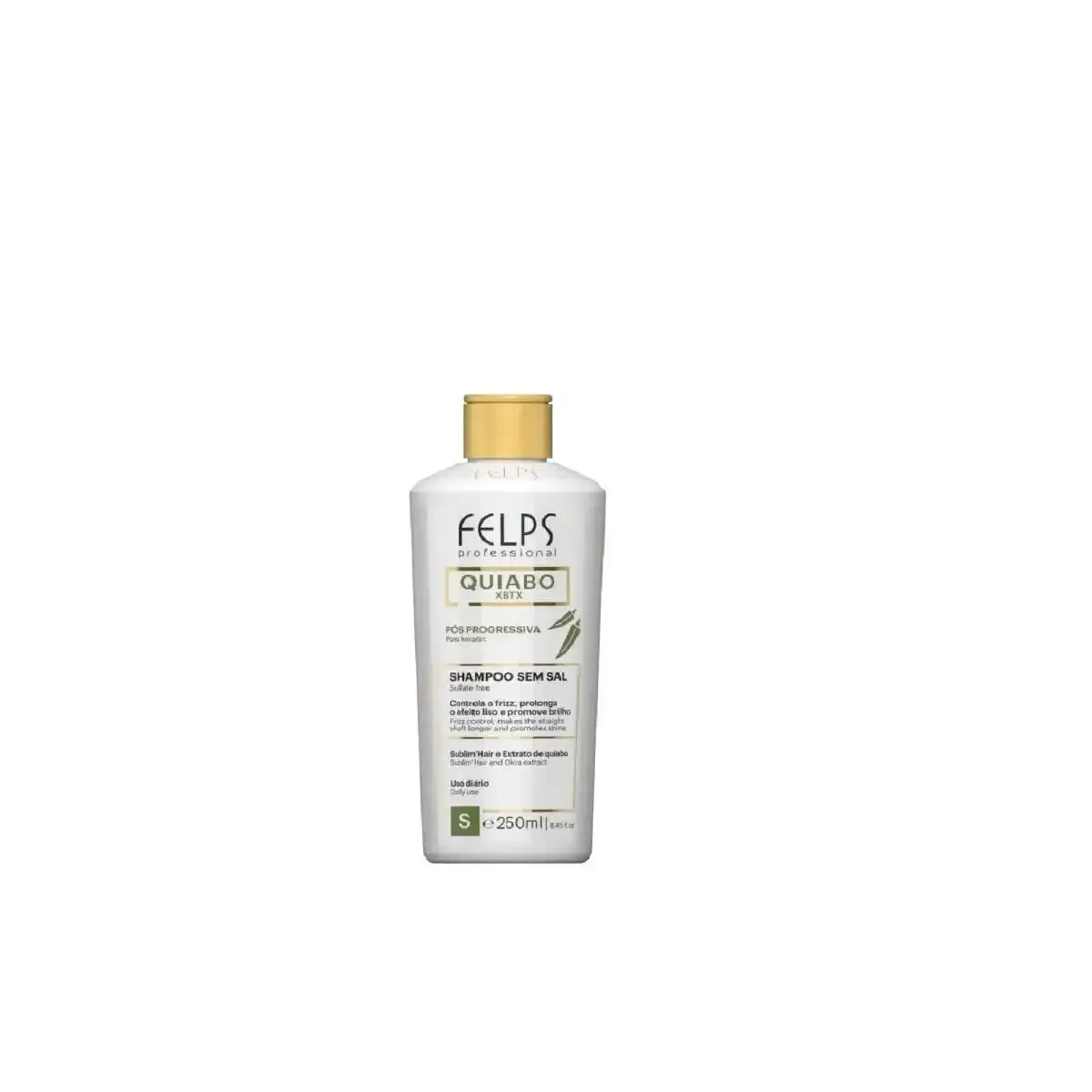 SHAMPOO PóS PROGRESSIVA XBTX FELPS 250ML
