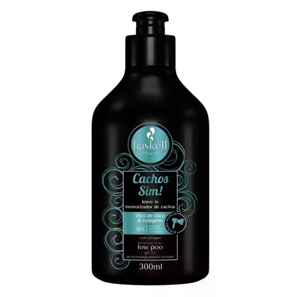 LEAVE-IN LOW POO CACHOS SIM HASKELL 300G