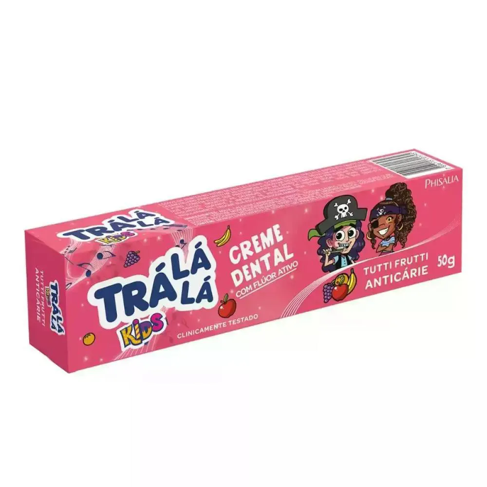 CREME DENTAL KIDS TUTTI FRUTTI TRá Lá Lá 50G